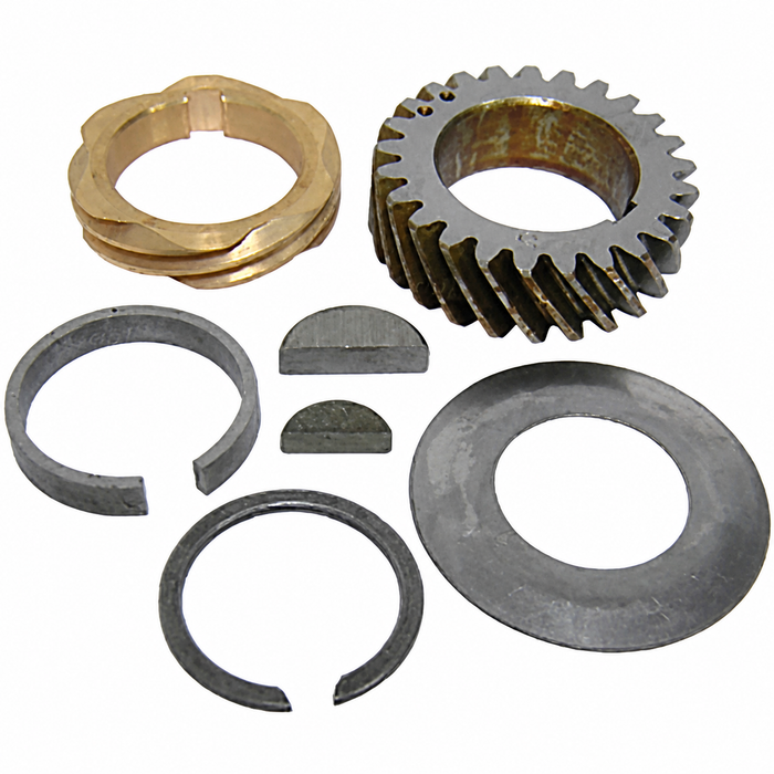 VWC-113-105-229-KIT - ALL NEW TIMING GEARS AND SPACER KIT - 7 PIECES - ALL 40HP 12-1600CC ENGINES - BEETLE 62-79 - GHIA 62-74 - BUS 64-71 - TYPE-3 62-73 - VW THING 69-79 - SOLD EACH