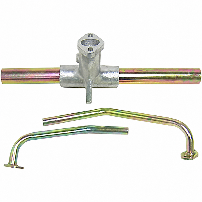 VWC-113-129-701-M - 113129701M - EMPI 17-2805 - NEW MANIFOLD CENTER SECTION FOR 31 OR 34-PICT CARB - ALL 1600CC DUAL PORT BEETLE STYLE ENGINES - HEAT RISER TUBES NEED TRIMMING IN MOST CASES - SOLD EACH