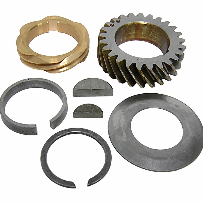 VWC-113-198-209-KIT - ALL NEW TIMING GEARS AND SPACER KIT - 7 PIECES - ALL 40HP 12-1600CC ENGINES - BEETLE 62-79 - GHIA 62-74 - BUS 64-71 - TYPE-3 62-73 - VW THING 69-79 - SOLD EACH