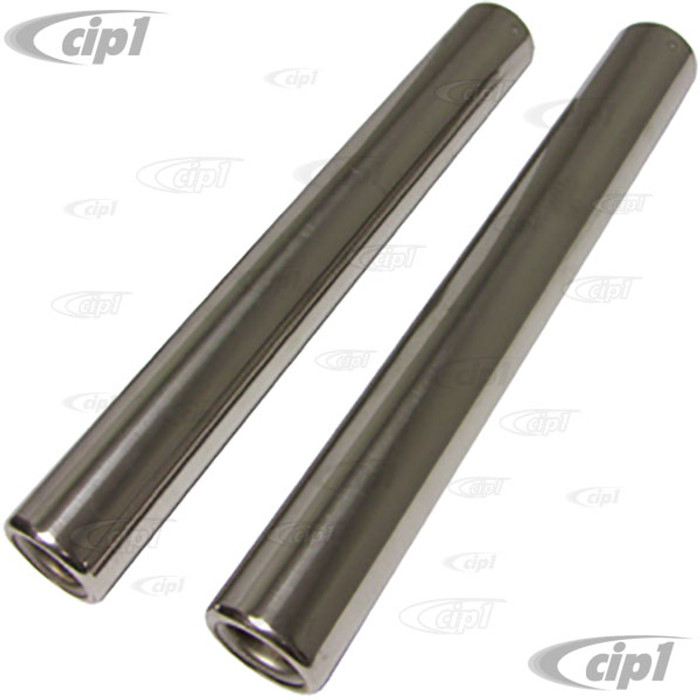 ACC-D-2525-10SS - PAIR OF HEAVY-DUTY POLISHED STAINLESS STEEL 