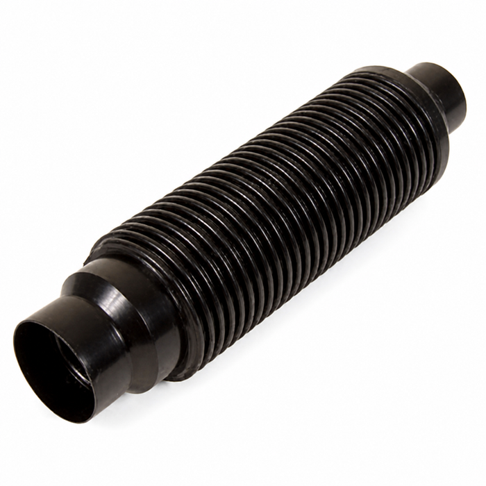 VWC-113-255-355-C - 113255355C - HEATER BOX TO BODY INSULATED HOSE / TUBE - CONVERSION TUBES - LATE STYLE HEATER BOXES INTO PRE-1964 - 60MM X 50MM - 356MM (14 INCHES) LONG - BEETLE 46-64 - GHIA 56-64 - SOLD EACH