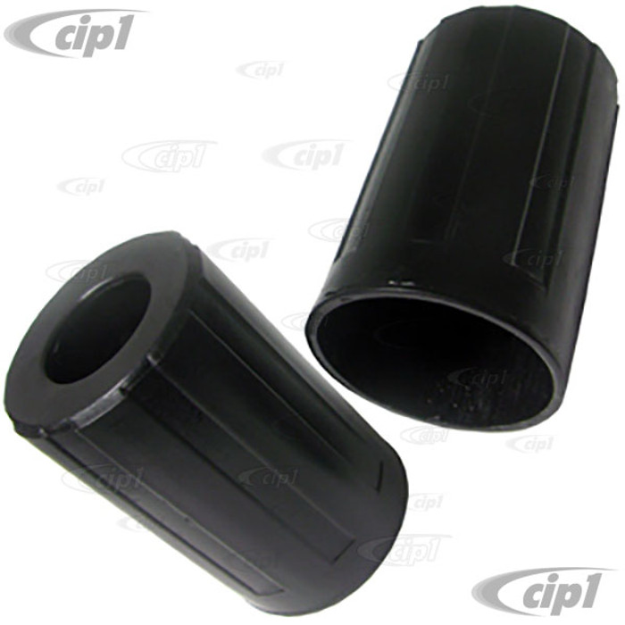 VWC-113-412-305-PR - FRONT STRUT DUST BOOT COVERS - PLASTIC - SUPER BEETLE 71-79 - SOLD PAIR