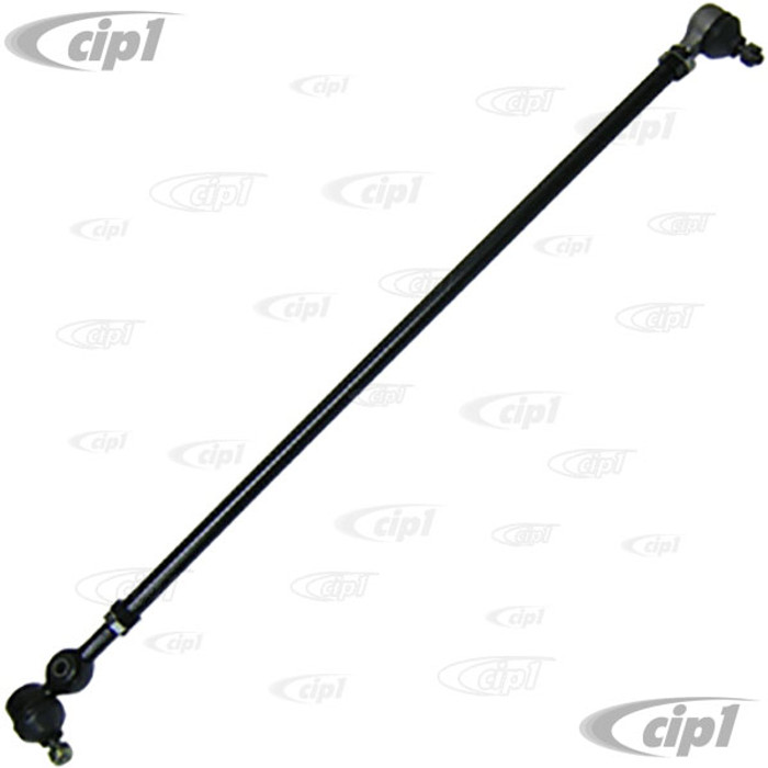 VWC-113-415-802-B - RIGHT TIE ROD ASSEMBLY W/ EYE-LET FOR STEERING DAMPER - BEETLE/GHIA UP TO 4/68