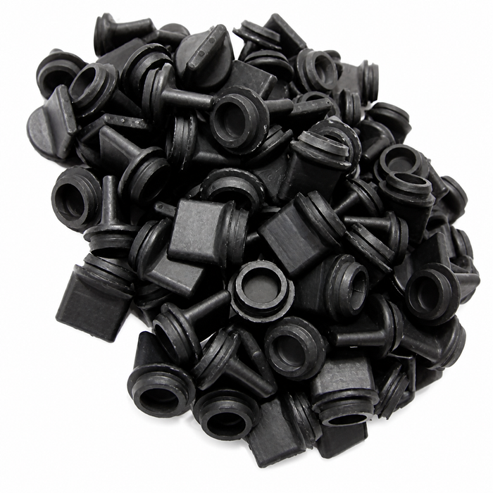 VWC-113-609-163-A100 - BACKING PLATE DUST PLUGS - BAG OF 100 - BEETLE 68-79/GHIA 68-74/BUS 74-79/TYPE-3 68-74/THING 73-74