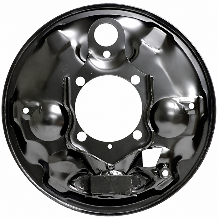 VWC-113-609-440-C - (113609440C) - EXCELLENT EUROPEAN PRODUCTION - RIGHT - REAR BRAKE BACKING PLATE - BEETLE/GHIA - 65-67 - SOLD EACH