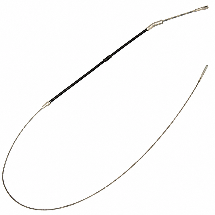 VWC-113-609-721-M - 113609721M - EMERGENCY BRAKE CABLE - BEETLE 68-77 WITH SWINGAXLE - GHIA 1968 ONLY - LEFT OR RIGHT - 1783MM (69.8 INCHES) OVERALL LENGTH - SEE NOTES FOR MORE DETAILS - SOLD EACH