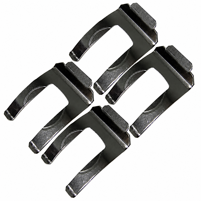 VWC-113-611-715-ASS4 - STAINLESS STEEL - BRAKE HOSE BRACKET CLIP ALL MODELS 50-79 - SOLD SET OF 4