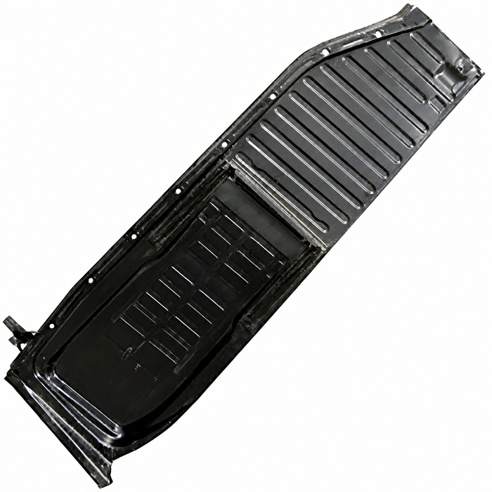 VWC-113-701-061-N - 113701061N - IGP BRAND - GOOD QUALITY LEFT SIDE FLOOR PAN HALF - 1.0MM THICK 17 LBS - COMPLETE WITH SEAT TRACKS WELDED - BEETLE 71-72 - SOLD EACH