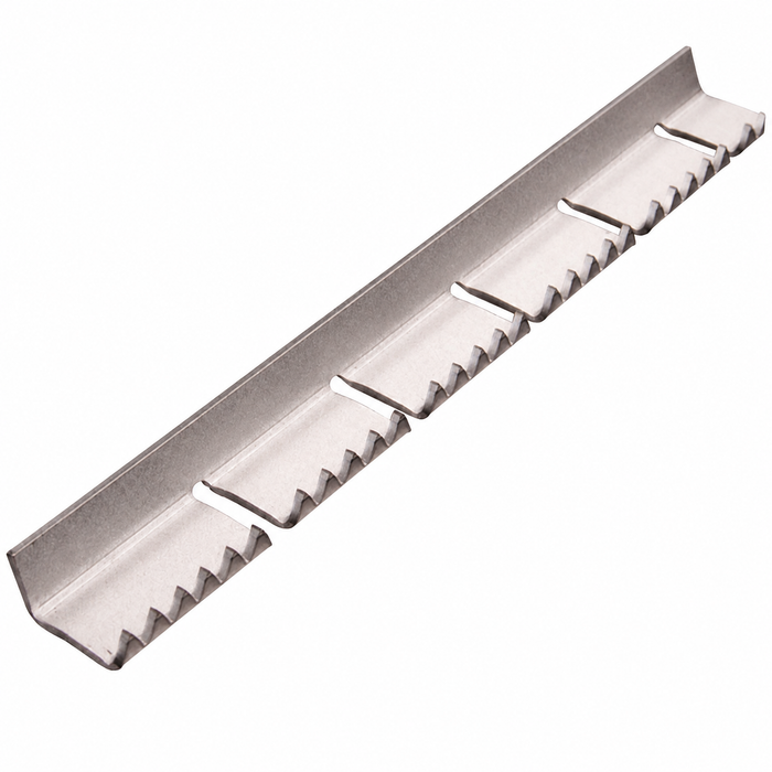 VWC-113-809-443-A - 113809443A - HEADLINER CLAMPING STRIP ON B-PILLAR - 18 INCHES LONG - BEETLE & GHIA - SOLD EACH
