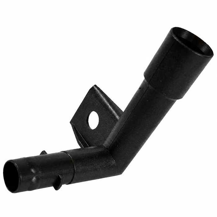 VWC-113-819-539 - 113819539 - MADE IN GERMANY - DRAIN TUBE ELBOW - CONNECTS TO AIR CONTROL BOX - STANDARD BEETLE 68-74 - WITHOUT FRESH AIR BOX - SOLD EACH