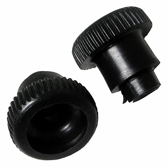 VWC-113-819-661-GPR - 113819661G - PAIR OF KNOBS - FRESH AIR CONTROL - STANDARD BEETLE 68-77 - GHIA 72-74 - SUPER BEETLE 71-72 - SOLD PAIR