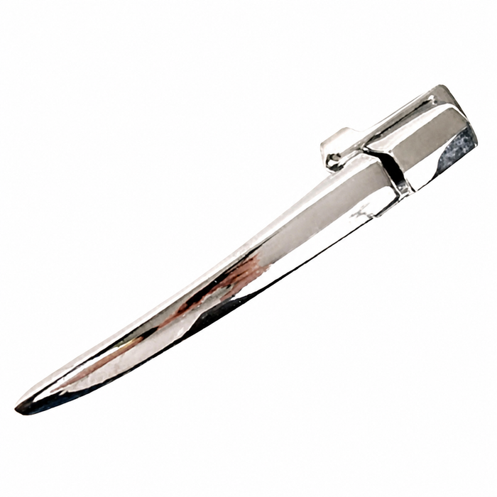 VWC-113-837-206-C - (113837206C) - NICE QUALITY MADE IN BRAZIL - CHROME OUTER NON-LOCKING DOOR HANDLE  RIGHT - BEETLE 60-64 UP TO CHASSIS #5-888-184 - SOLD EACH