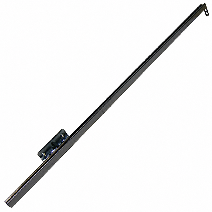 VWC-113-837-409-A - 113837409A - EXCELLENT REPRODUCTION - CHROME VENT WINDOW DIVIDING BAR - LEFT SIDE - BETWEEN WINDOW AND VENT - BEETLE 56-64 - SOLD EACH