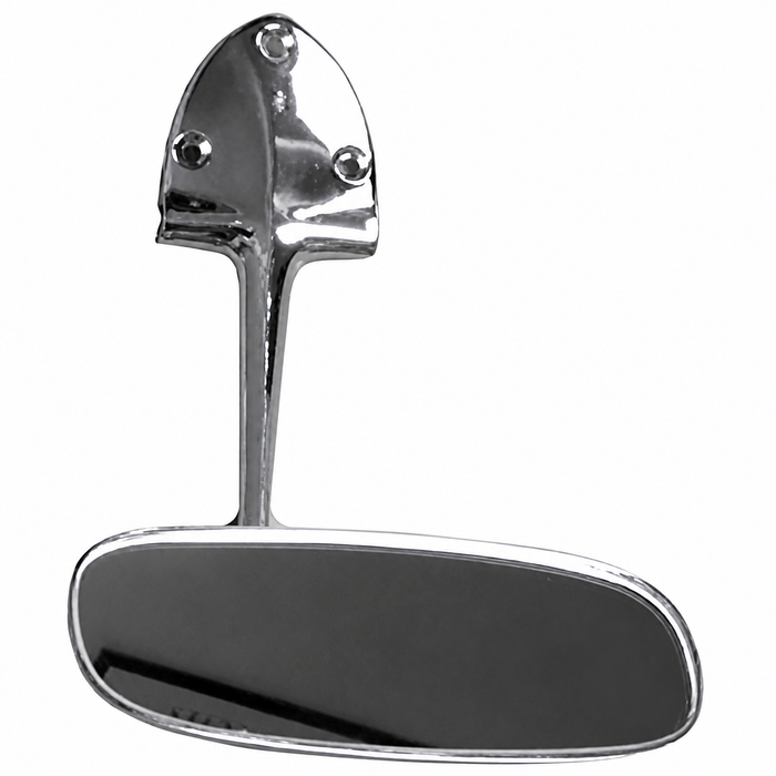VWC-113-857-511-K - 113857511K - GOOD REPRODUCTION - CHROME INTERIOR REAR VIEW MIRROR (SCREWS NOT INCLUDED) - BEETLE SEDAN 58-64 - SOLD EACH