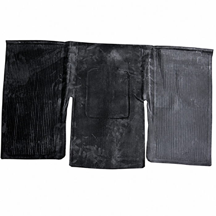 VWC-113-863-717-C - 113863717C - REAR RUBBER FLOOR MAT OVER TUNNEL - BLACK - BEETLE 60-72 (SEE NOTES ABOUT COLOR) - SOLD EACH