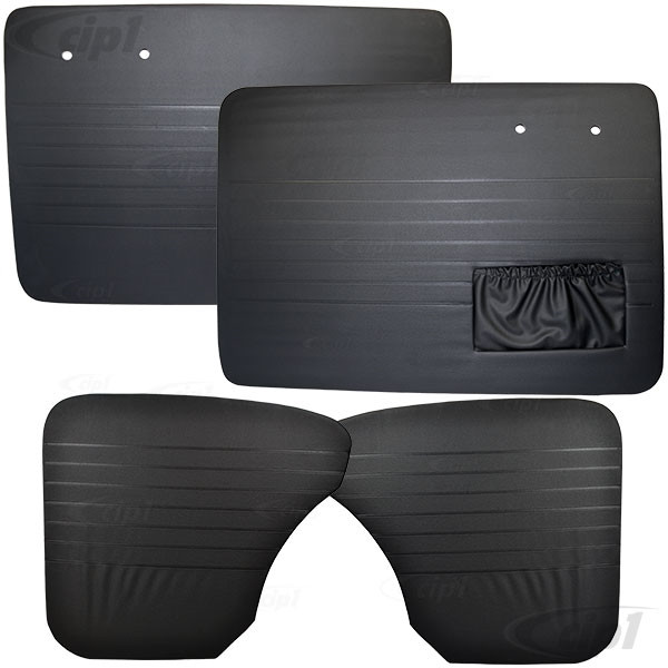 VWC-113-898-015-AKS - 113898015A - 4 PIECE DOOR PANEL SET - BEETLE