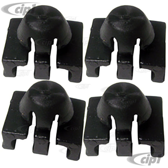 VWC-113-905-451-A4 - SET OF 4 - SPARK PLUG WIRE HOLDERS/CLIPS - BEETLE/GHIA 61-79/BUS 61-79/TYPE-3 62-74/THING 73-74 - SET OF 4
