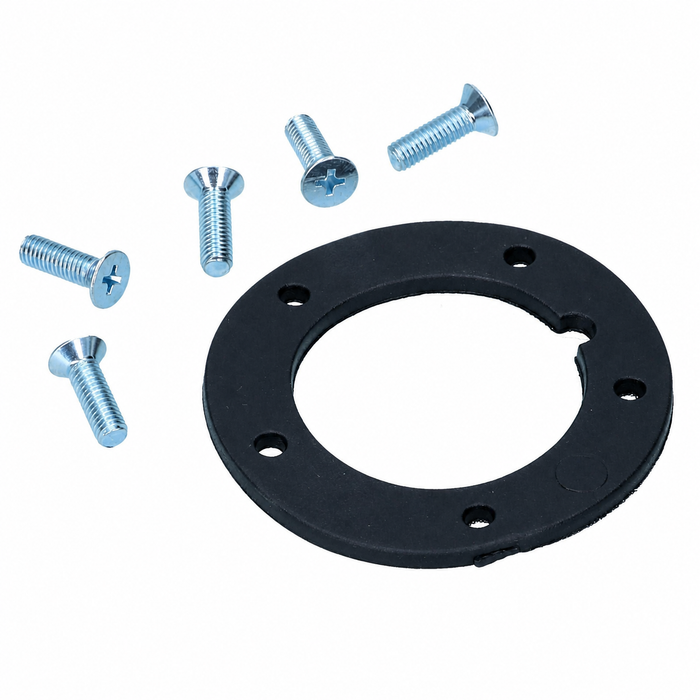 VWC-113-919-133-KIT - 113919133 - FUEL TANK SENDER GASKET WITH SCREWS - STANDARD BEETLE 62-77 - GHIA 62-74 - BUS 62-1/73 - TYPE-3 62-73 - SOLD EACH