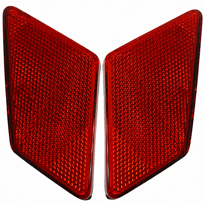 VWC-113-945-109-PR - 113945109 - REFLECTOR ON SIDE OF TAIL LIGHT HOUSING WITH GASKETS - BEETLE 71-72 - SOLD LEFT AND RIGHT PAIR