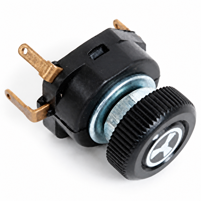 VWC-113-959-511-A - 113959511A - GERMAN - FRESH AIR FAN DASH SWITCH WITH KNOB - SUPER BEETLE 73-79 - SOLD EACH