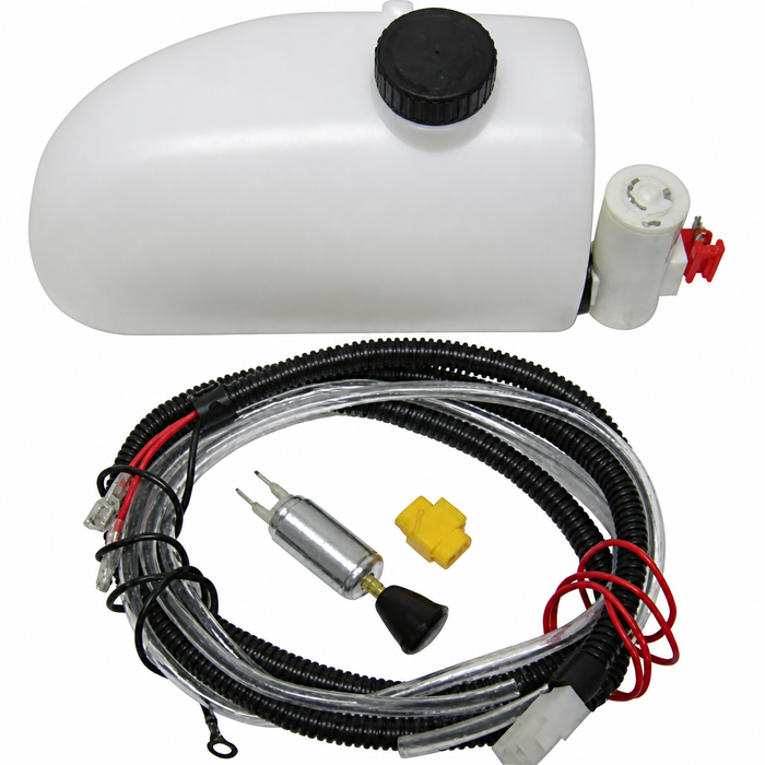 VWC-113-989-945-A - 113989945A - 12 VOLT WASHER BOTTLE KIT WITH PUMP - BEETLE 60-66 / GHIA 64-66 - FITS IN ORIGINAL LOCATION - SOLD EACH