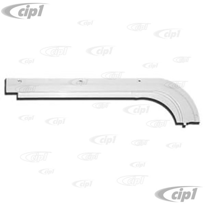 VWC-117-877-366-A - SUNROOF GUIDE RAIL RIGHT WHITE - STANDARD BEETLE 64-77 / SUPER BEETLE 71-72
