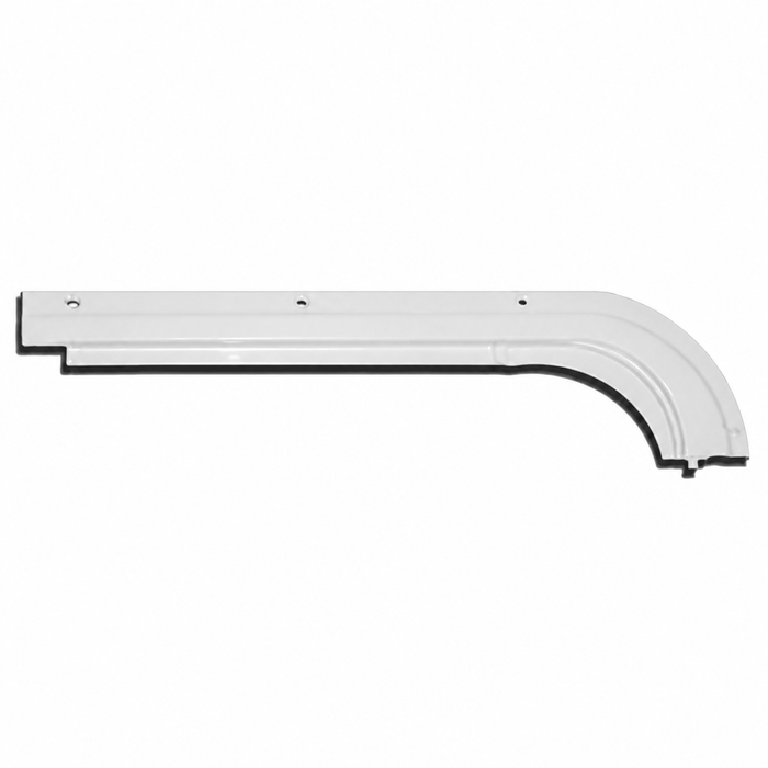 VWC-117-877-366-A - 117877366A - SUNROOF GUIDE RAIL RIGHT WHITE - STANDARD BEETLE 64-77 - SUPER BEETLE 71-72 - SOLD EACH