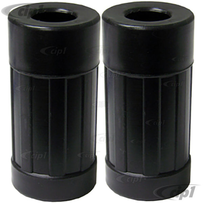VWC-131-413-425-APR - PAIR OF SHOCK DUST COVERS FOR OE STYLE FRONT SHOCKS - BEETLE/GHIA 66-77 - SOLD PAIR