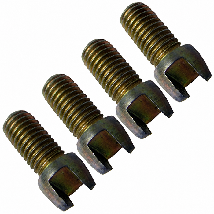 VWC-131-609-209-4 - 131609209 - GERMAN - SET OF 4 - BRAKE SHOE ADJUSTING SCREWS (FITS INSIDE STAR NUT) - BEETLE 65-79 - GHIA 65-74 - TYPE-3 64-74 - SOLD OF SET 4