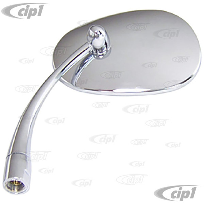 VWC-131-857-113-ATD - OUTSIDE MIRROR PEAR SHAPED LEFT - BEETLE 46-67 (ECONOMY QUALITY)