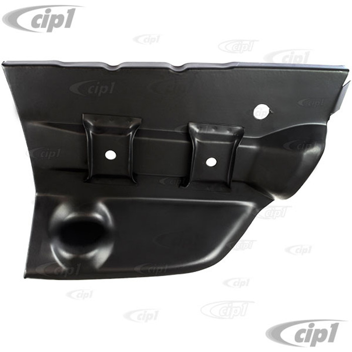 VWC-141-800-715 - 141800715 - EXCELLENT QUALITY - LEFT REAR INNER FENDER / BUMPER BRACKET MOUNT REPAIR SECTION - DRIVER SIDE - GHIA 56-74 - SOLD EACH