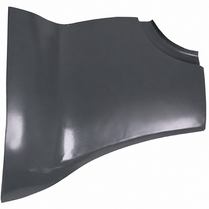 VWC-141-800-811 - (141800811) -  REAR OUTER PANEL LEFT - FITS BETWEEN REAR APRON & FENDER - GHIA 56-74 - SOLD EACH