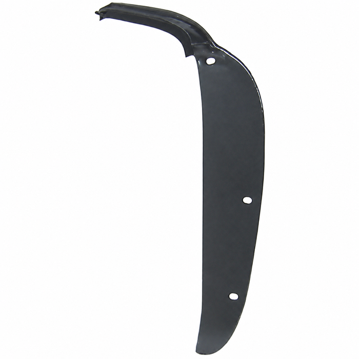 VWC-141-805-377-A - 141805377A - FROM EUROPE - METAL INNER DOOR HINGE PILLAR COVER - LEFT - KARMANN GHIA 68-74 - SOLD EACH