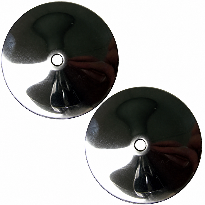 VWC-141-809-633-PR - 141809633 - INNER TORSION BAR RETAINING PLATES - LEFT AND RIGHT PAIR - GHIA 56-74 - SOLD PAIR