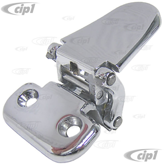 VWC-141-871-319 - (141871319) - CHROME REAR WINDOW HINGE LATCH (SEE VWC-141-871-321 FOR MATCHING CATCH) - GHIA CONVERTIBLE 68-74 - SOLD EACH