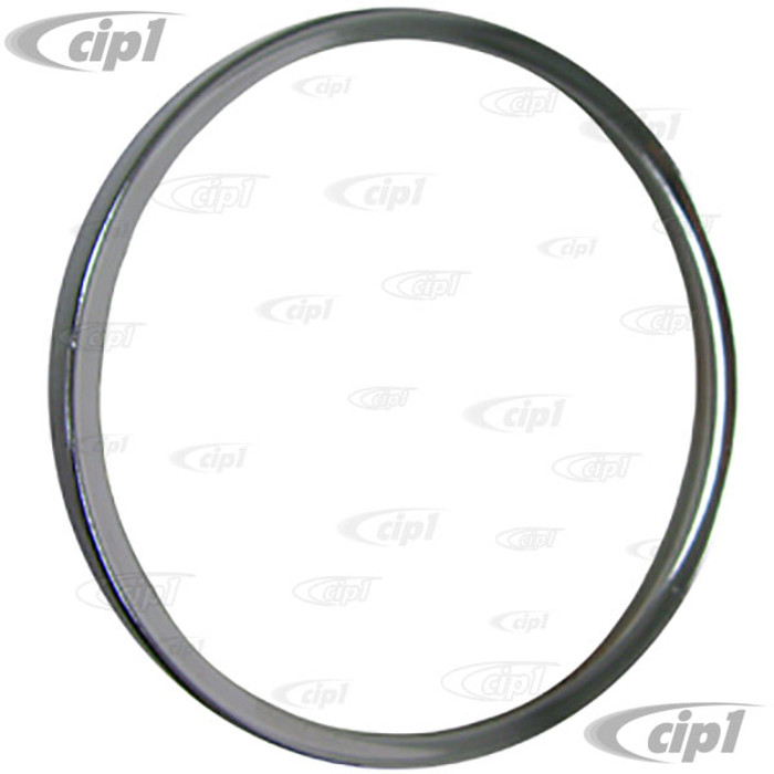 VWC-141-957-361 - 141957361 - CHROME RING ON SPEEDOMETER - GHIA 67-71 - SOLD EACH