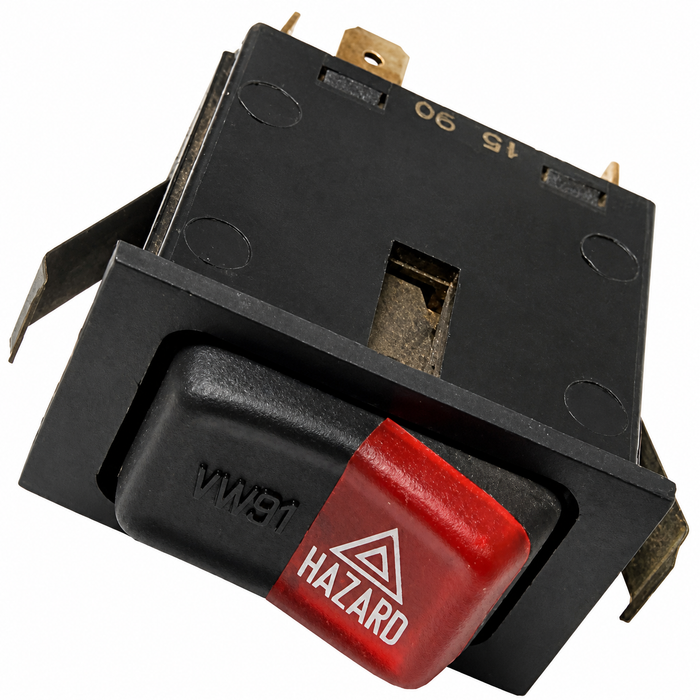 VWC-161-953-235-B - EMERGENCY FLASHER / HAZARD SWITCH - VANAGON 80-84 - RABBIT/JETTA 81-84 - SCIROCCO 82-88 - SOLD EACH