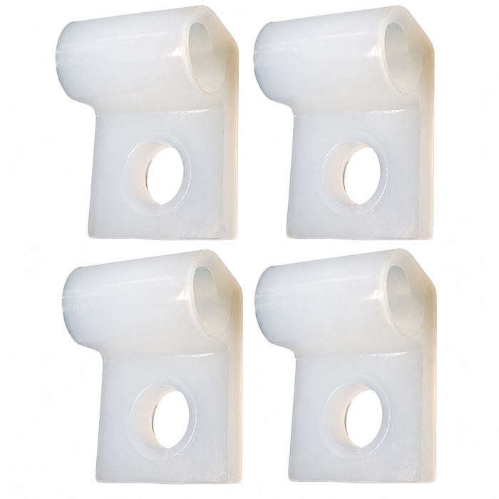 VWC-211-259-159-SET - (211259159) - SET OF 4 ROD SUPPORT HINGES FOR FRONT FRESH AIR FLAPS - BUS 68-79 - SOLD SET OF 4