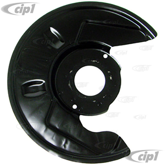 VWC-211-405-593-A - (211405593A) - QUALITY REPRODUCTION - BRAKE BACKING PLATE - LEFT FRONT - BUS 73-79 (MODIFICATIONS REQUIRED-SEE SPECIAL NOTES BEFORE PURCHASING) - SOLD EACH