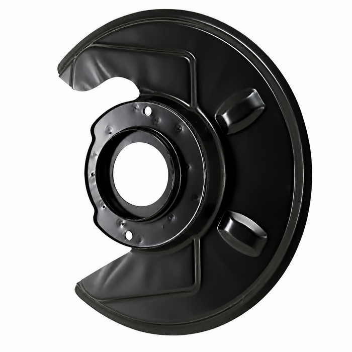 VWC-211-405-594-A - (211405594A) - QUALITY REPRODUCTION - BRAKE BACKING PLATE - RIGHT FRONT - BUS 73-79 (MODIFICATIONS REQUIRED-SEE SPECIAL NOTES BEFORE PURCHASING) - SOLD EACH