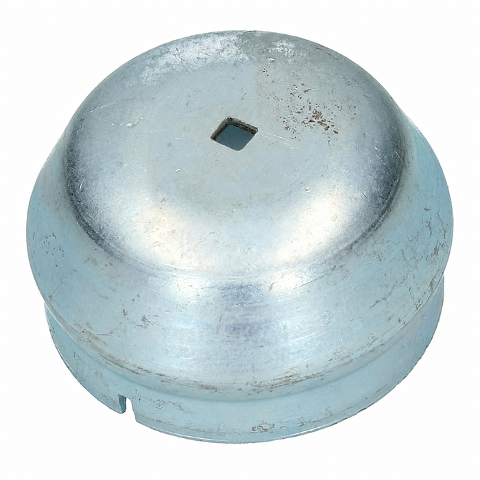 VWC-211-405-691 - (211405691) EXCELLENT REPRODUCTION - GREASE CAP WITH HOLE - LEFT SIDE- BUS 52-63 - SOLD EACH