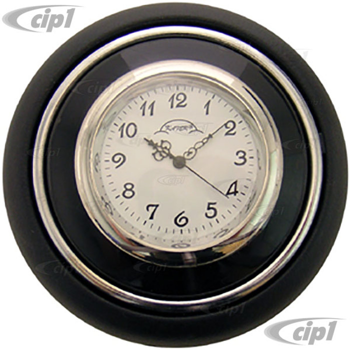 VWC-211-415-CLOCK - 211-415-669 - 211415669 - HORN BUTTON WITH BUILT-IN CLOCK - BUS 55-67 - BEETLE 56-59 - SOLD EACH