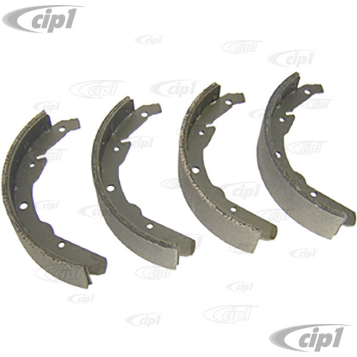 VWC-211-609-537-F - 211609537F - NEW BRAKE SHOE SET - REAR - BUS 1971 TO 12/72 - 55MM WIDE X 250MM LONG - REF.# S374 - SEE NOTES - SOLD SET OF 4