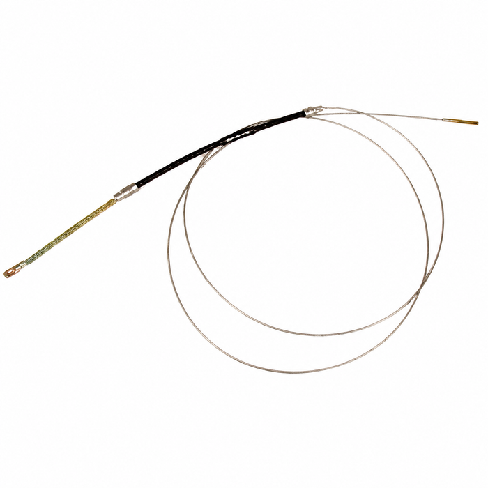 VWC-211-609-701-L - 211609701L - EMERGENCY BRAKE CABLE WITH BRAKE SERVO - BUS 68-71 - SOLD EACH