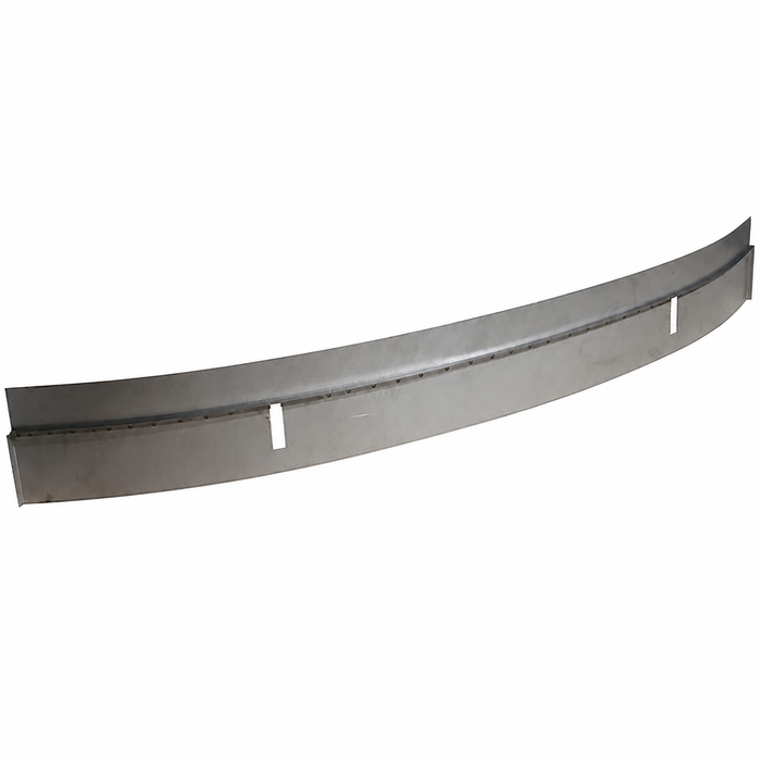 VWC-211-703-073-AB - 211703073A - SILVER WELD-THROUGH PRIMER - FRONT LOWER NOSE PANEL BEHIND BUMPER - BUS 50-67 - SOLD EACH
