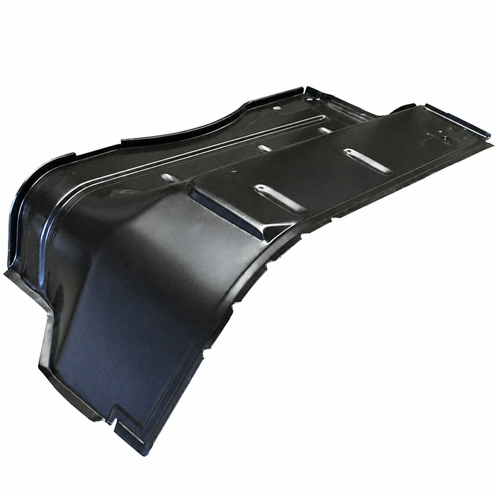 VWC-211-801-325-HP - (211801325H) MADE IN EUROPE - EXCELLENT REPRODUCTION - SEAT PEDESTAL FLOOR PANEL - LEFT - BUS 68-79 - SOLD