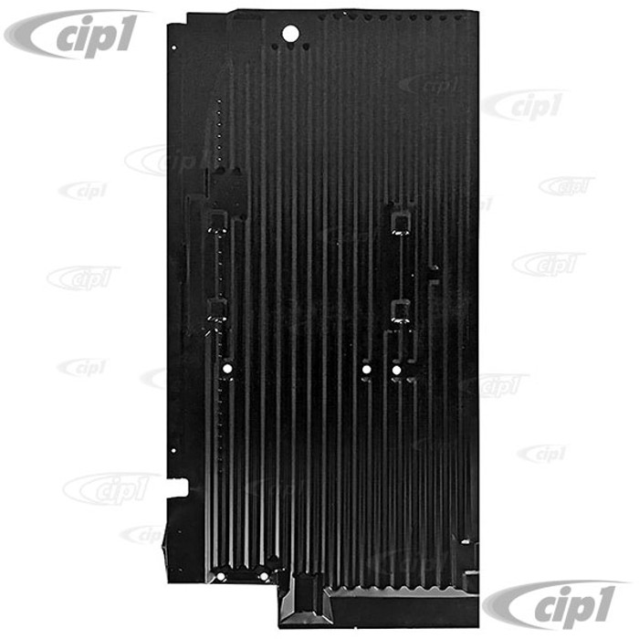VWC-211-801-403-Q - 211801403Q - COMPLETE LEFT CARGO FLOOR PAN SECTION - (ADDITIONAL HOLES IN FLOORS MAY NEED TO BE PLUGGED) - BUS 72-79 - SOLD EACH