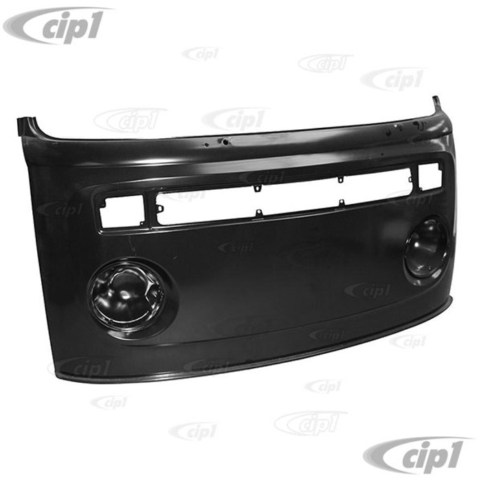 VWC-211-805-031-J - 211805031J - NEW TOOLING - COMPLETE FRONT NOSE PANEL WITH HEADLIGHT BUCKETS - FROM BELOW WINDOW TO BOTTOM - BUS 73-79 - SOLD EACH