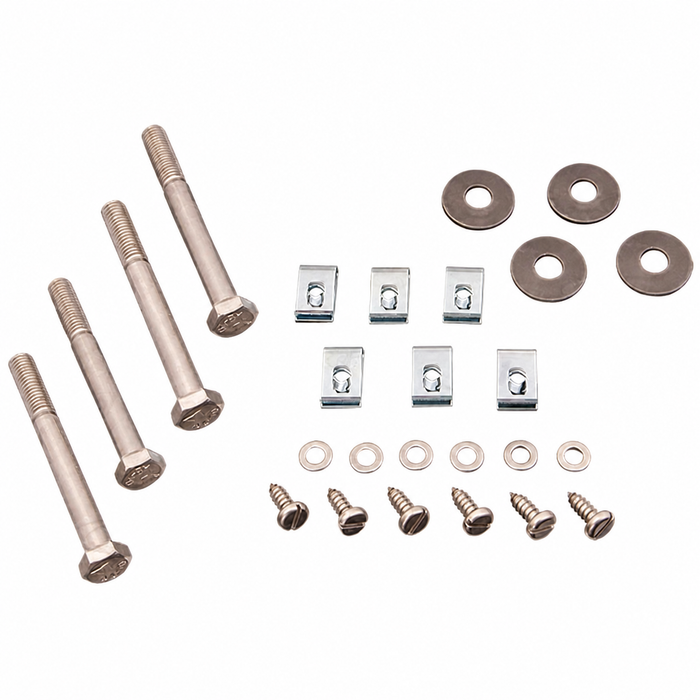 VWC-211-813-001-A - 211813001 - REAR APRON INSTALLATION HARDWARE KIT (WITH 4 BOLT HOLES) - BUS 68-71 - SOLD KIT