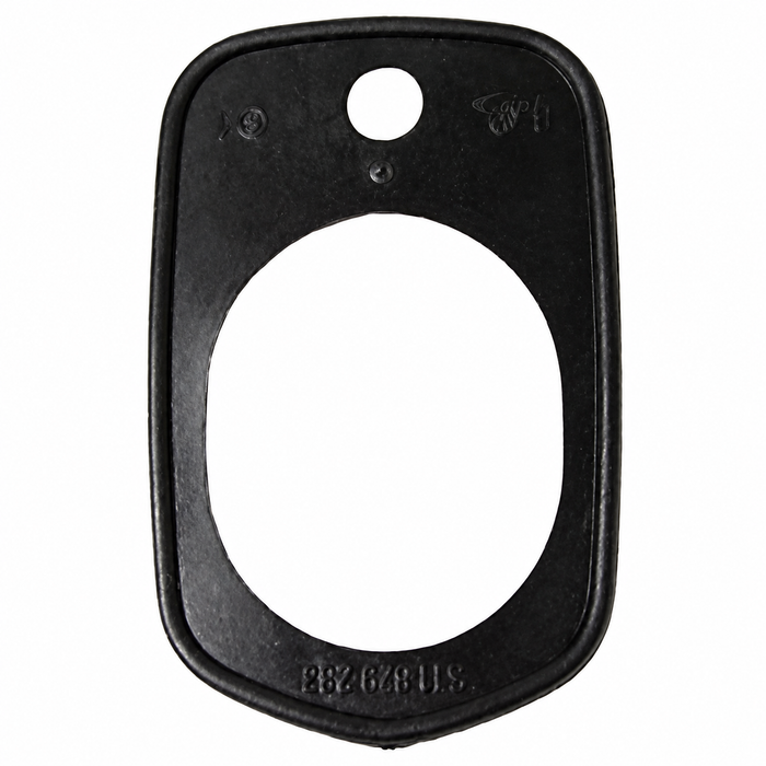 VWC-211-829-233 - (211829233) GERMAN QUALITY - TAILGATE REAR HATCH HANDLE/LATCH GASKET SEAL TO BODY - BUS 67-71 - SOLD EACH
